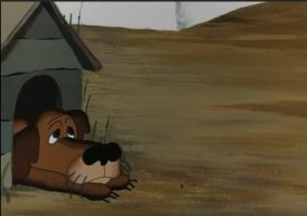 Цвета - просто жуткий киздец. Сначала оригинал, потом новодел.
Ну не бывает у собаки синих усов.