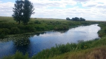 Мой "южный урал". Река Орь недалеко от Ащебутака.