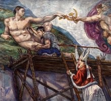 Популярные киноперсонажи в сюжетах классических картин