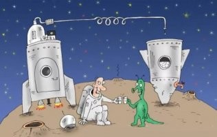 Это на Марсе. 

На луне вот: