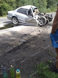 Авария дня. Смертельное столкновение с КамАЗом в Кузбассе