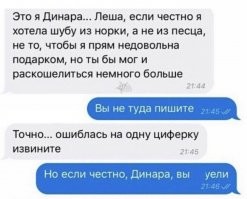 Песец дороже норки.