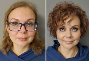 Из милой тетеньки сделали... торговку селедкой, что ли?