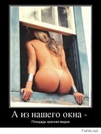А из нашего окна... 