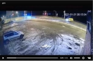 что-то мне показалось что газель до перекрёстка немного не доехала ...