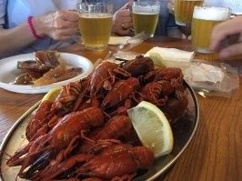 Есть у меня один знакомый, который когда-то страшно любил кушать раков с пивком. Если в доме появлялось пиво, то наличие раков было у него святым. Как то, после бани мы сидели с ним на веранде, пили пиво и закусывали раками и я красочно ему стал рассказывать о жизни раков, где они живут, как их ловят и чем они питаются.
На рассказе о том, чем питаются раки, знакомый выплюнул рака и чуть не сблеванул, затем зарёкся больше никогда не есть эту гадость. (тут даже мои успокоения насчёт термической обработки не помогли). И вот мужик уже 15 лет не ест раков, креветок и крабов (насчёт последних он уже самостоятельно вычитал, что они близкие родственники раков и по сути питаются тем же)