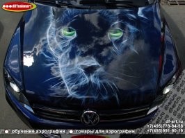 Рисунок на Лексусе