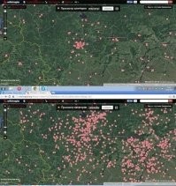 Надо больше храмов!! 
Первый скрин- кол-во ВУЗов по стране, второй- кол-во церквей