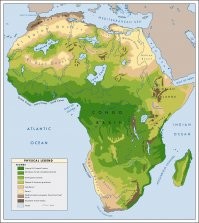 10 000 лет назад Африка выглядела немного иначе.