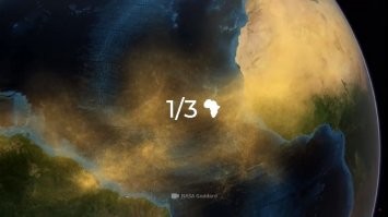 Тогда почему в Америке, на той же широте, всё заросло непроходимыми джунглями, а песок от Африки тянется через весь Атлантический океан, аж до самой Америки?