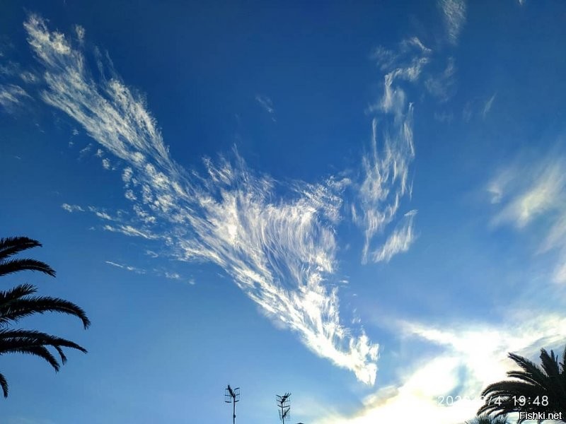 Присылайте свои фотографии неба