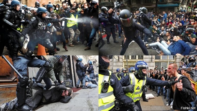 Хотите как в Европе?
"Полицейское насилие: как разгоняют митинги в Европе?"