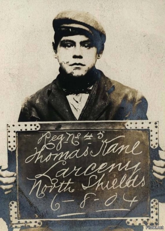 Игорь Акинфеев, 16 лет, арестован за кражу пони, упряжи и телеги. 1904 г.
