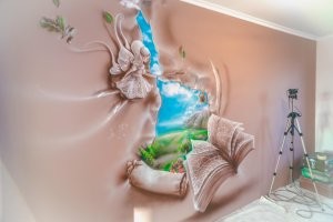 Вот что такое аэрография. А это кто-то бзданул с подливой.