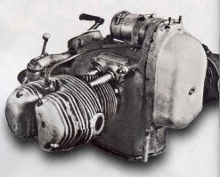 Там как раз таки и стоял 4-х тактник, как мне помнится, двух цилиндровый.
 Ты хоть посмотри на характеристики УРАЛа, ну и к посту приглядись внимательней.
Где ты там видишь одноцилиндровый?