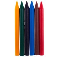 Так графитовым никогда не писали. А писали кажись восковыми