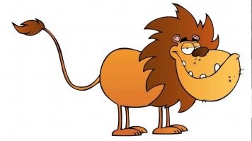 Сейчас, столетия спустя, все уже научились правильно рисовать львов.