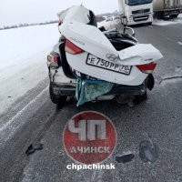 Авария дня. Жуткая авария под Красноярском