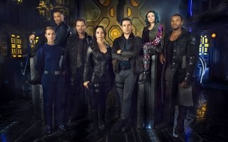 "Тёмная материя",была там серия,довольно забавная.