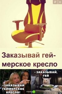 Заказывай гей, мерзкое кресло
