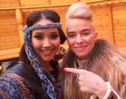 Более тридцати якутянок станцевали на морозе -45 и прославились