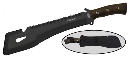 Мне кажется это идеально поможет выжить. А так - любой нож будет в помощь.