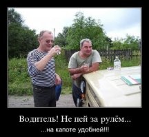 Можно ли распивать алкогольные напитки за рулем припаркованного автомобиля?