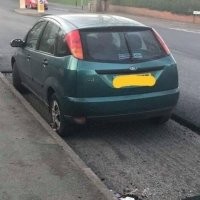 Бляха, сколько таких снимков - неужели нельзя эвакуатор вызвать?