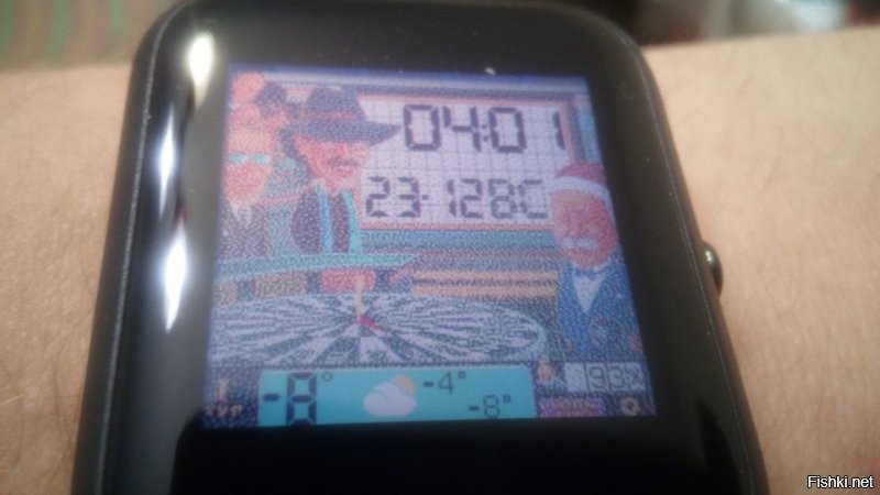 Хотите вынести себе мозг пересчётом в привычные цифры? 

Можно купить смартчасы, на которых можно менять циферблат. 
И менять по желанию. 

Хоть на Ауребеш: :)

Я Амазфит Бип пользуюсь. 
Очень хорошие. Автономность - месяц. 
И не слепнут на ярком солнце. 
Наоборот, чем ярче вокруг, тем лучше. 
Ночью подсветка, конечно есть.