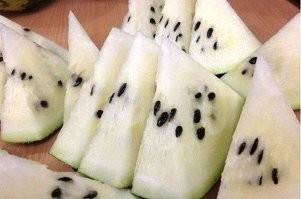 "А вы знали, что существует желтый арбуз?"
А вы знали, что существует БЕЛЫЙ арбуз?