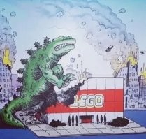 "Годзилла проснулась!" (С) Буря в стакане.