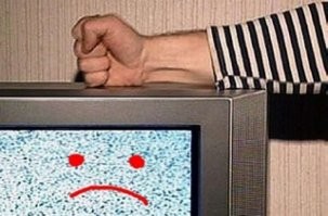 Переключение каналов и настройка телевизора )))