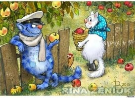 Коты минской художницы Ирины Зенюк