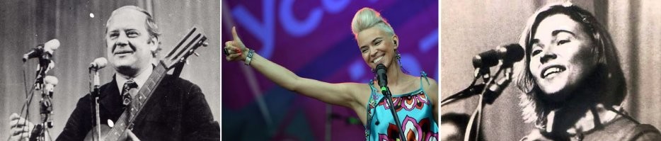 Варвара Визбор - внучка Юрия Визбора и Ады Якушевой. Певица, музыкант, 34 года.