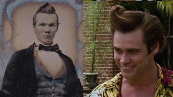 Странные мужские прически из прошлого