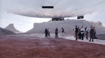 вместо зелёнки уже используют led-панели, на которых в реальном времени отображается "окружающая среда". причём игровой движок unreal engine отслеживает положение и движение камеры и генерирует нужную картинку на панелях позади актёра.
так было на съёмках мандалорца