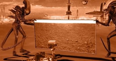 Американский ровер успешно приземлился на Марсе и прислал первые снимки