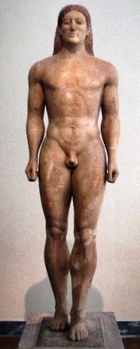 6й век до н.э. А прическа, как у нынешних креативных хипстеров.