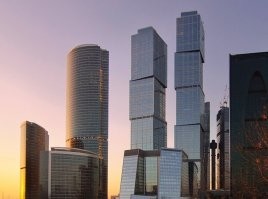 Что-то знакомое навеяло...
Жилой комплекс "Город столиц", Москва-Сити: