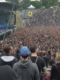 Я не интроверт почти никогда, но в центр этой толпы не полез бы ни за что. И даже с краю просекал бы пути отхода. Толпа это толпа, её всколыхнуть легко, а затоптать человека можно только так.