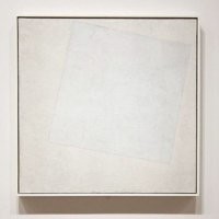 Малевич. Белое на белом.