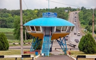 «Тарелка на Лыбедской» в Киеве: история уникального здания и споры вокруг реставрации