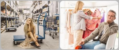 "Больше ни ногой с женой в магазин!": бедные мужики на шоппинге