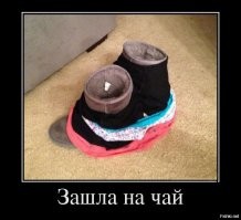 А если бы к вам зашли на чай?