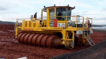 На самом деле, шнекоход MudMaster выглядит иначе