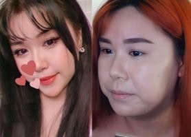 Ну вот что не хватает? Ну ведь симпатичное лицо. Ну похудей ты немного, и тебе никакие фотошопы не будут нужны. Ну что ж они нифига-то делать не хотят в этой жизни - даже для себя...