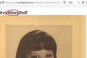 Это доказывает, что этот афтор не способен даже правильно написать имя. При наличии гугла-то, где можно уточнить правильное написание...