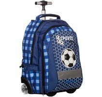 Сегодня мимо школы шел и ох*ел! Школьные ранцы на колесах!