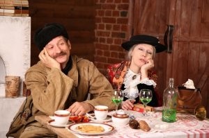 а еще она с питерским печкиным встречалась...