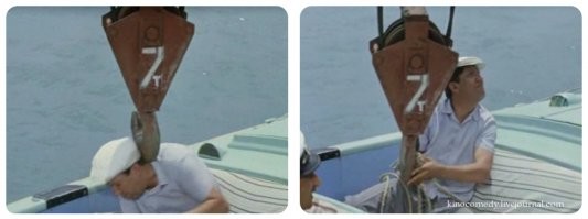 Ну, а чо?.. Я верю... Особенно там, где тётенька прыгает.
А вот так они могут? Стиснув зубы доснять дубль, моё почтение. Я всякий раз при просмотре башку втягиваю